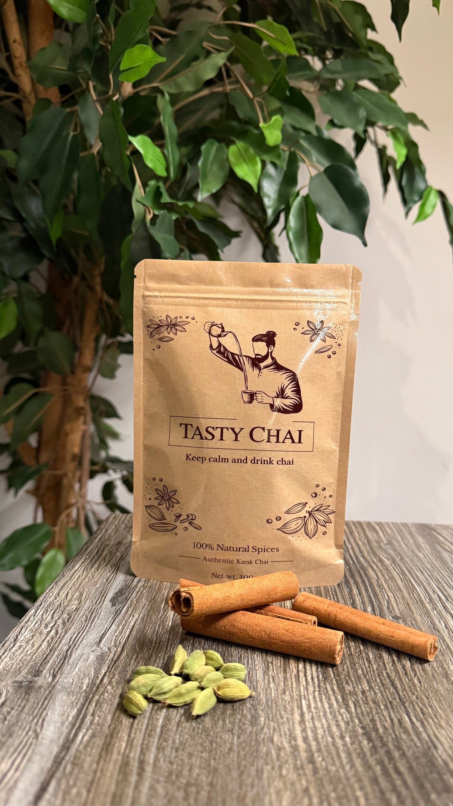Karak Chai Cannelle + Cardamome 20/25 Tasses